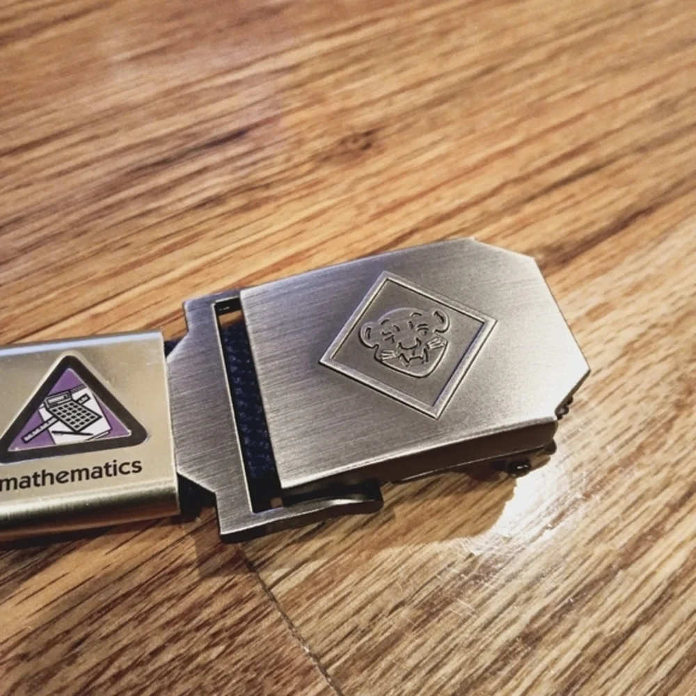BSA Cub Scouts Belt - 18 Metal‎ Slides!